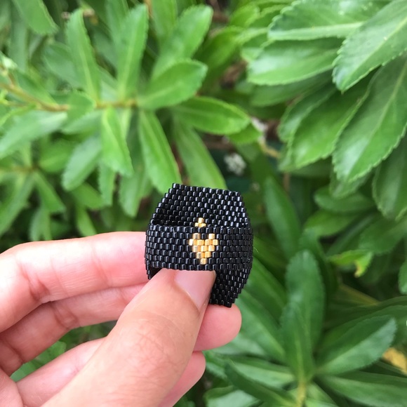 SOLD-Handmade Cross Ring - Picture 6 of 8